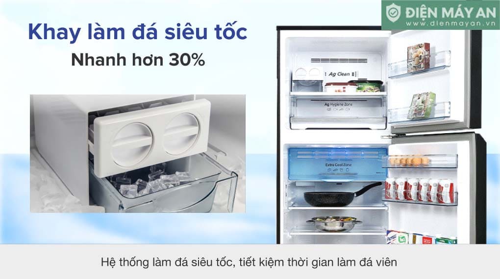 Tủ lạnh Panasonic Inverter 326 lít NR-TL351VGMV
